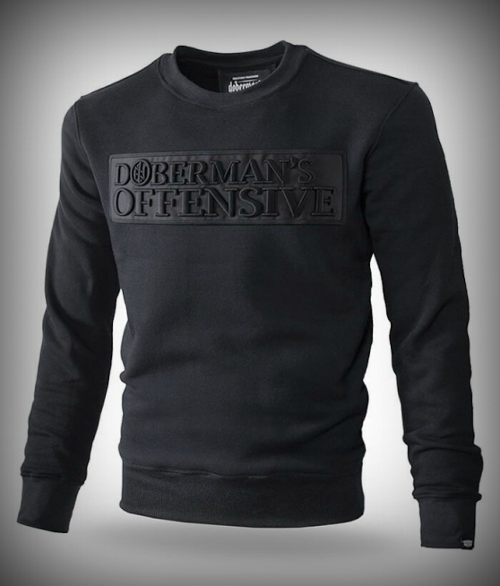 West_City-Dobermans_Aggressive_Світшот_Чорний_Doberman's_Offensive