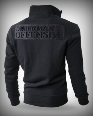 West_City-Dobermans_Aggressive_Світшот_Чорний_На_Блискавці Doberman's_Offensive_1