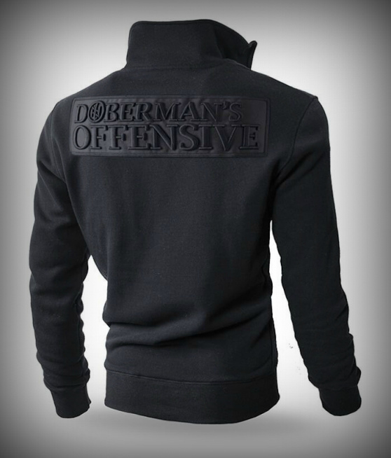 West_City-Dobermans_Aggressive_Світшот_Чорний_На_Блискавці Doberman's_Offensive_1