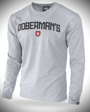 West_City-Dobermans_Aggressive_Лонгслів_Сірий_Gentlemen_Doberman