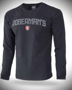 West_City-Dobermans_Aggressive_Лонгслів_Чорний_Gentlemen_Doberman