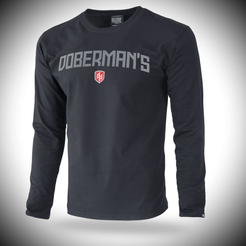West_City-Dobermans_Aggressive_Лонгслів_Чорний_Gentlemen_Doberman