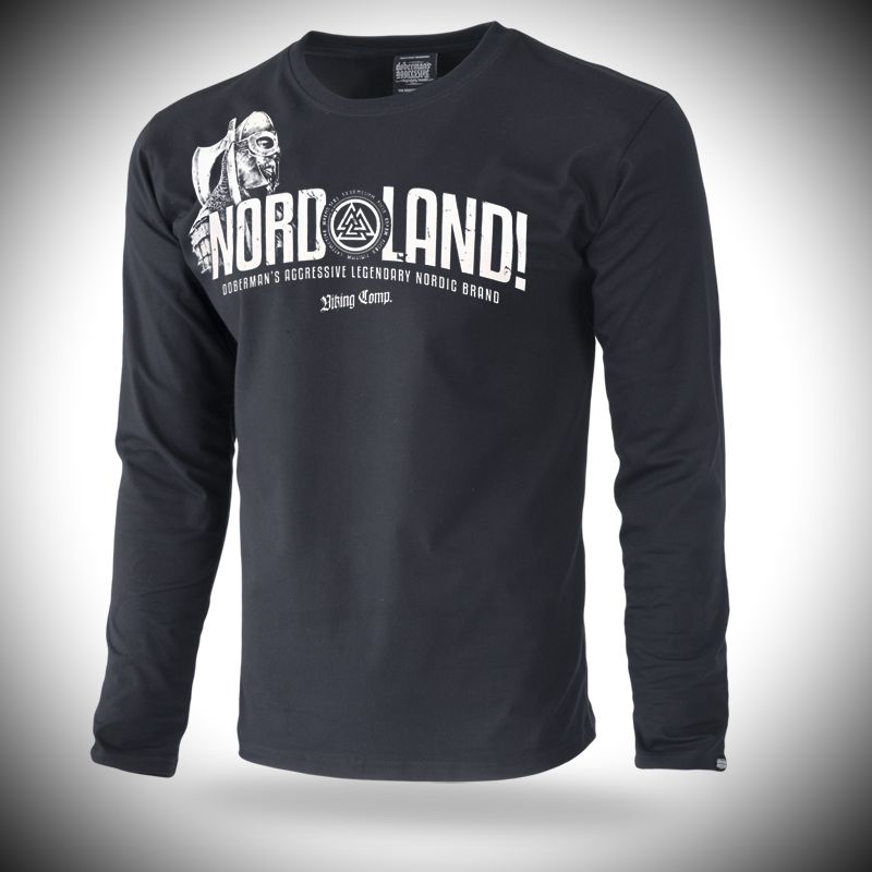 West_City-Dobermans_Aggressive_Лонгслів_Чорний_Nordland
