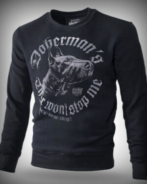 West_City-Dobermans_Aggressive_Світшот_Чорний_Dangerous_Dog