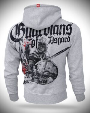 West_City-Dobermans_Aggressive_Худі_Сіре_Guardians_of_Asgard