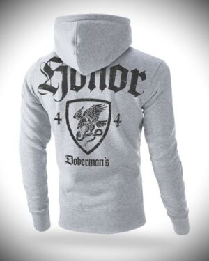 West_City-Dobermans_Aggressive_Худі_Сіре_Honor