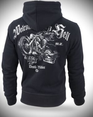 West_City-Dobermans_Aggressive_Худі_Чорне_Dr_Welcome_to_Hell