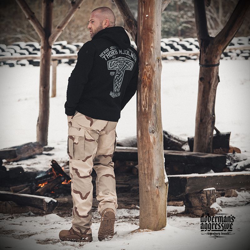 West_City-Dobermans_Aggressive_Худі_Чорне_Mjolnir