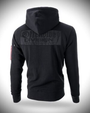 West_City-Dobermans_Aggressive_Худі_Чорне_Offensive_Division