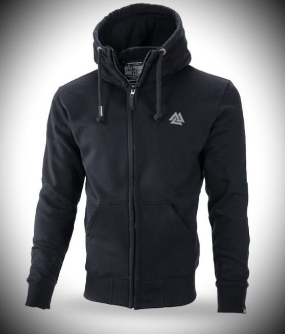 West_City-Dobermans_Aggressive_Худі_Чорне_Valknut