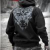 West_City-Dobermans_Aggressive_Худі_Чорне_Wolf_Throat