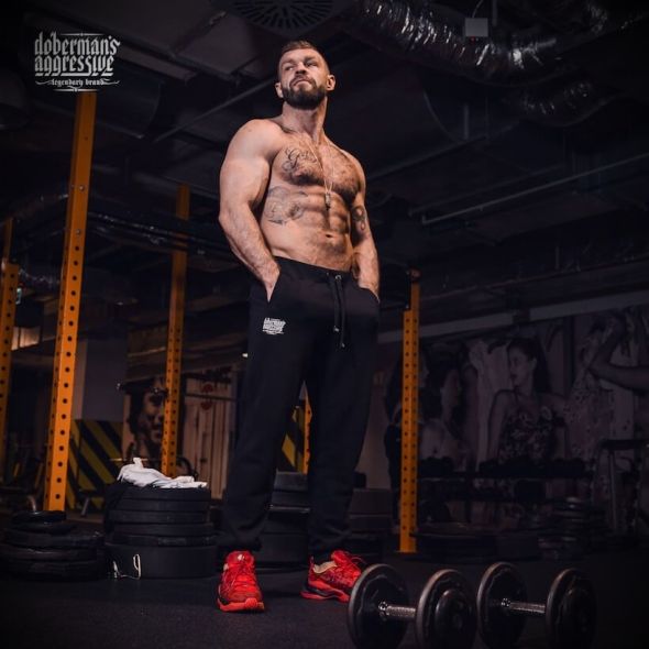 West_City-Dobermans_Aggressive_Штани_Чорні_Classic_Premium