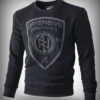 West_City_Dobermans_Aggressive_Світшот_Чорний_Shield