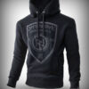 West_City_Dobermans_Aggressive_Худі_Чорне_Shield