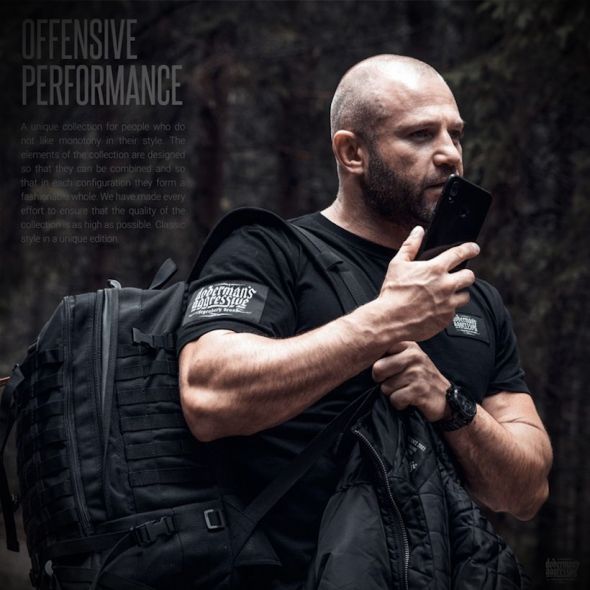 West_City-Dobermans_Aggressive_Рюкзак_Effort_Performance_Чорний