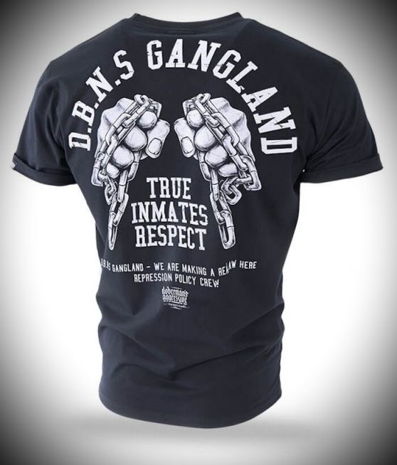 West_City-Dobermans_Aggressive_Футболка_D.B.N.S._Gangland_Чорна
