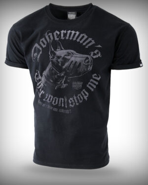 West_City-Dobermans_Aggressive_Футболка_Dangerous_Dog_Чорна