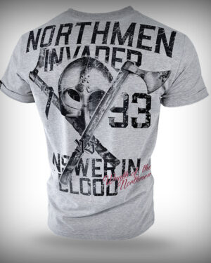 West_City-Dobermans_Aggressive_Футболка_Northmen_Сіра