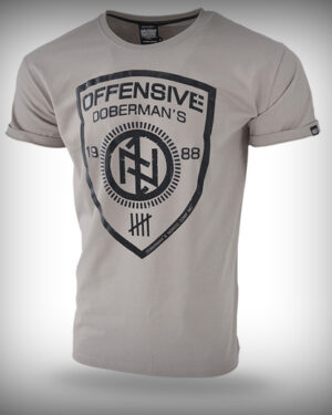West_City-Dobermans_Aggressive_Футболка_Offensive_Shield_Пісочна