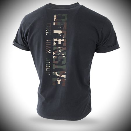West_City-Dobermans_Aggressive_Футболка_One_Man_Army_Чорна
