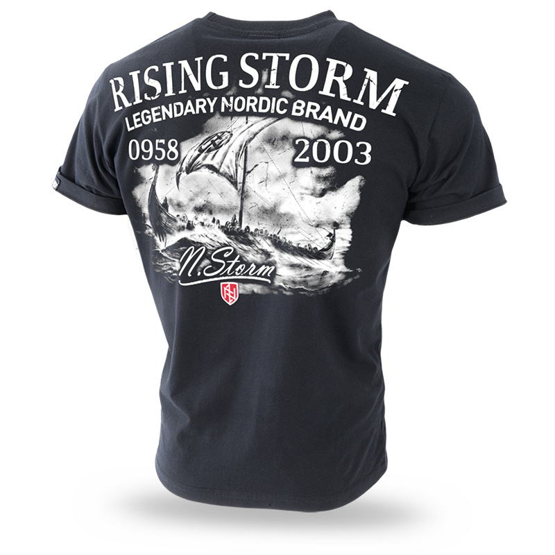 West_City-Dobermans_Aggressive_Футболка_Rising_Storm_Чорна
