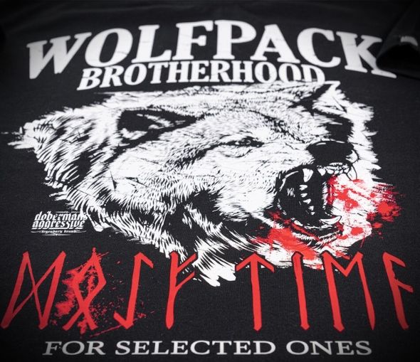 West_City-Dobermans_Aggressive_Футболка_Wolfpack_Чорна