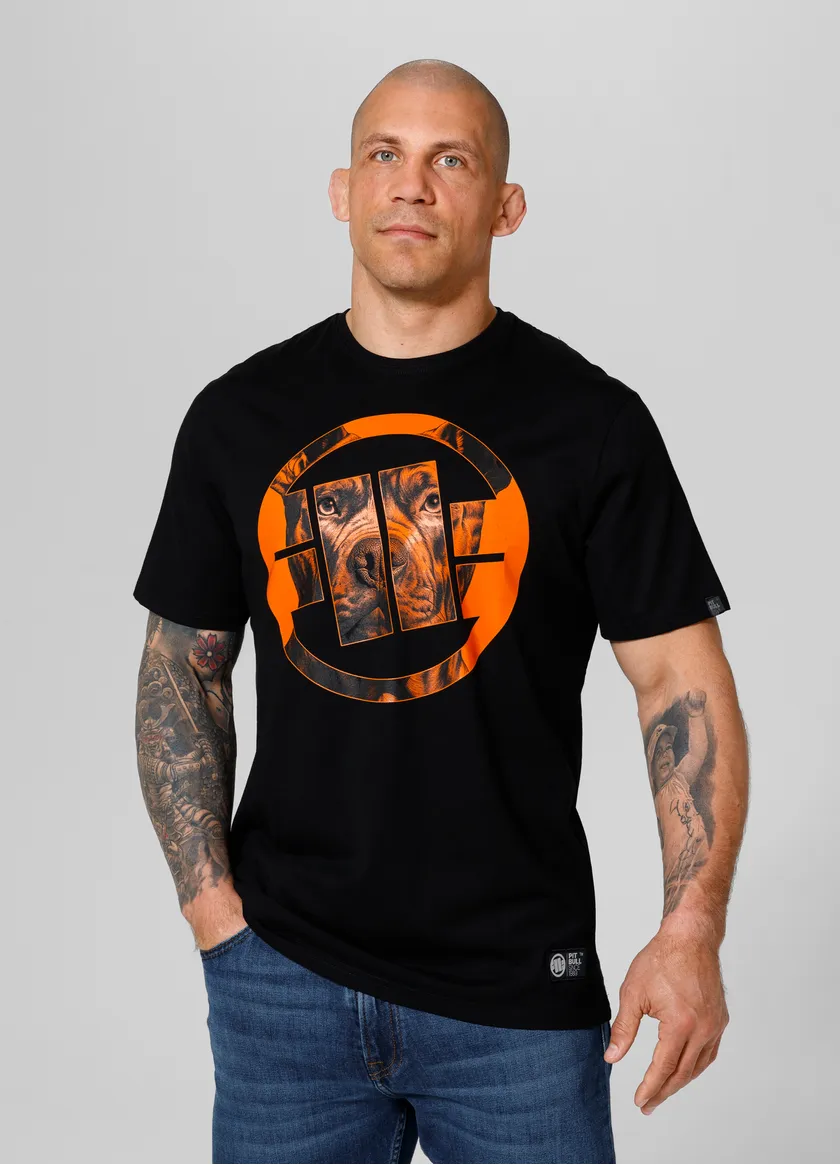 West_City_Pit_Bull_West_Coast_Футболка_Orange_Dog_24_Чорний