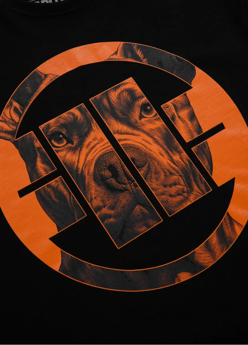 West_City_Pit_Bull_West_Coast_Футболка_Orange_Dog_24_Чорний