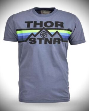 West_City_Thor_Steinar_Футболка_Bessho_Синій
