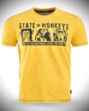 West_City_Thor_Steinar_Футболка_Monkeys_Жовтий