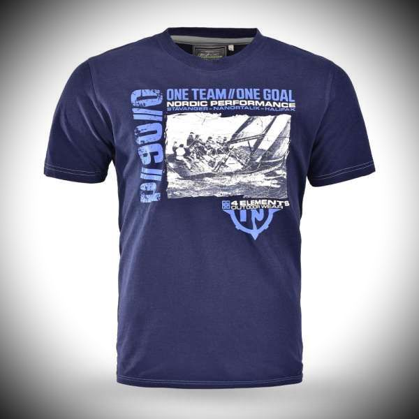 West_City_Thor_Steinar_Футболка_One Team_Синій