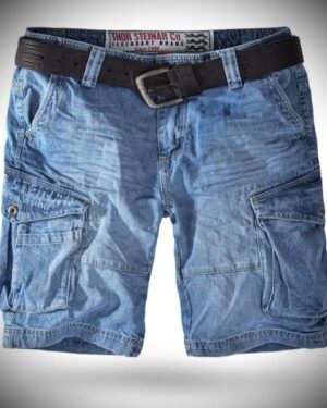 West_City_Thor_Steinar_Шорти_Stahlheim_Denim_Блакитні