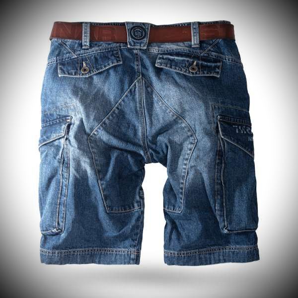 West_City_Thor_Steinar_Шорти_Stahlheim_Denim_Сині