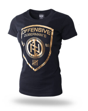 West_City-Dobermans_Aggressive_Футболка_Offensive_Gold_Shield