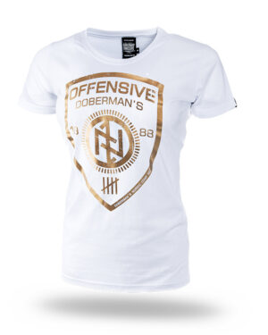 West_City-Dobermans_Aggressive_Футболка_Offensive_Gold_Shield
