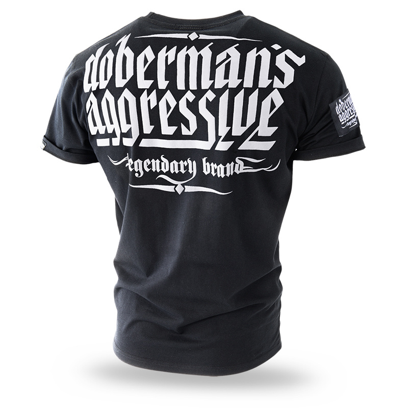 West_City_Dobermans_Aggressive_Футболка_Doberman's_Legwndary