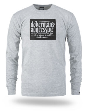 West_City_Dobermans_Aggressive_Лонгслів_Rubber_Logo