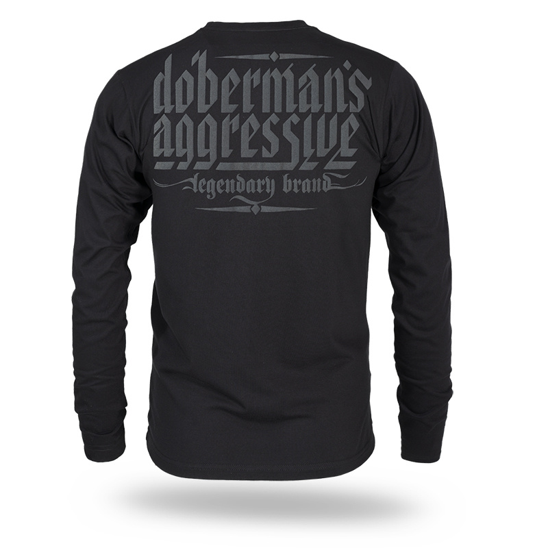 West_City_Dobermans_Aggressive_Лонгслів_Swelling_Logo