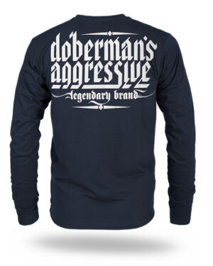 West_City_Dobermans_Aggressive_Лонгслів_Swelling_Logo