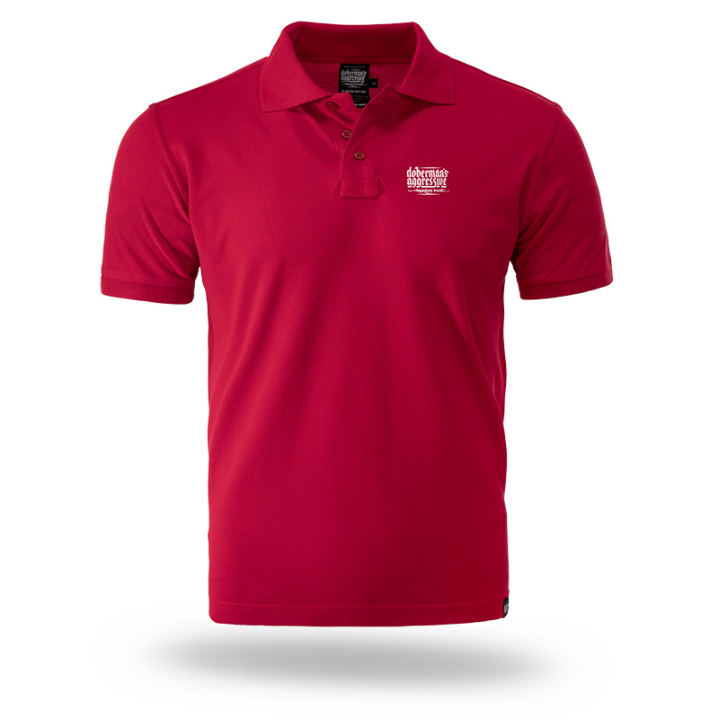 West_City_Dobermans_Aggressive_Поло_Basic_Logo