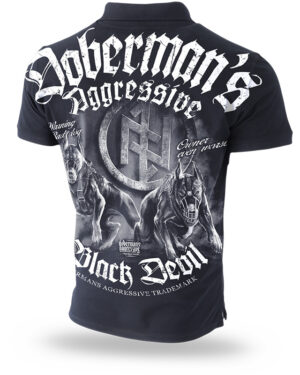West_City_Dobermans_Aggressive_Поло_Black_Devil