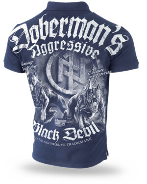 West_City_Dobermans_Aggressive_Поло_Black_Devil