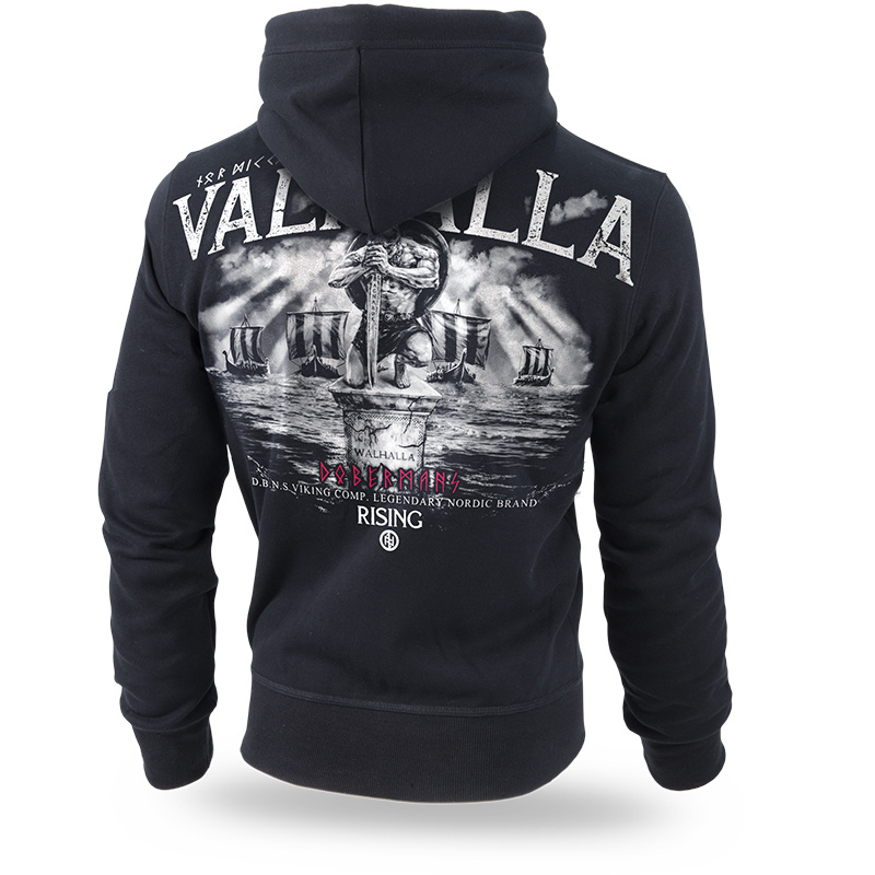 West_City-Dobermans_Aggressive_Худі_Чорне_Valhalla